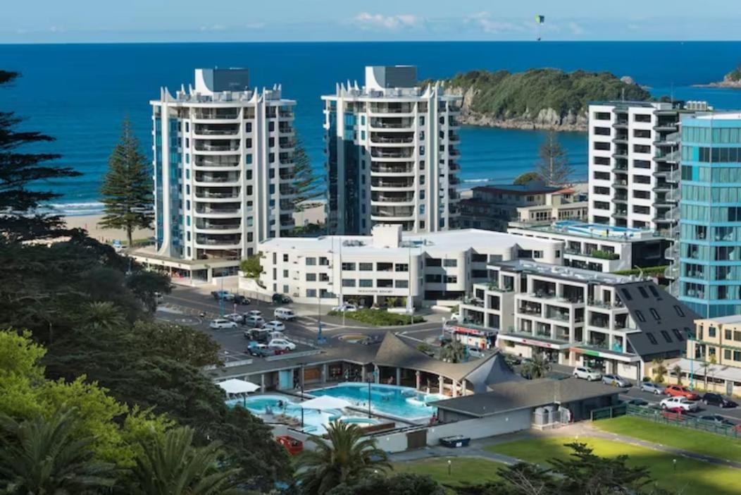 Oceanside Apartment With Iconic Views Mount Maunganui Exterior foto